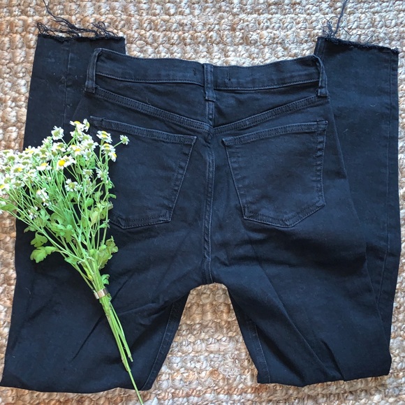 Black Free People Straight Jeans 🌼🖤 - Picture 3 of 4